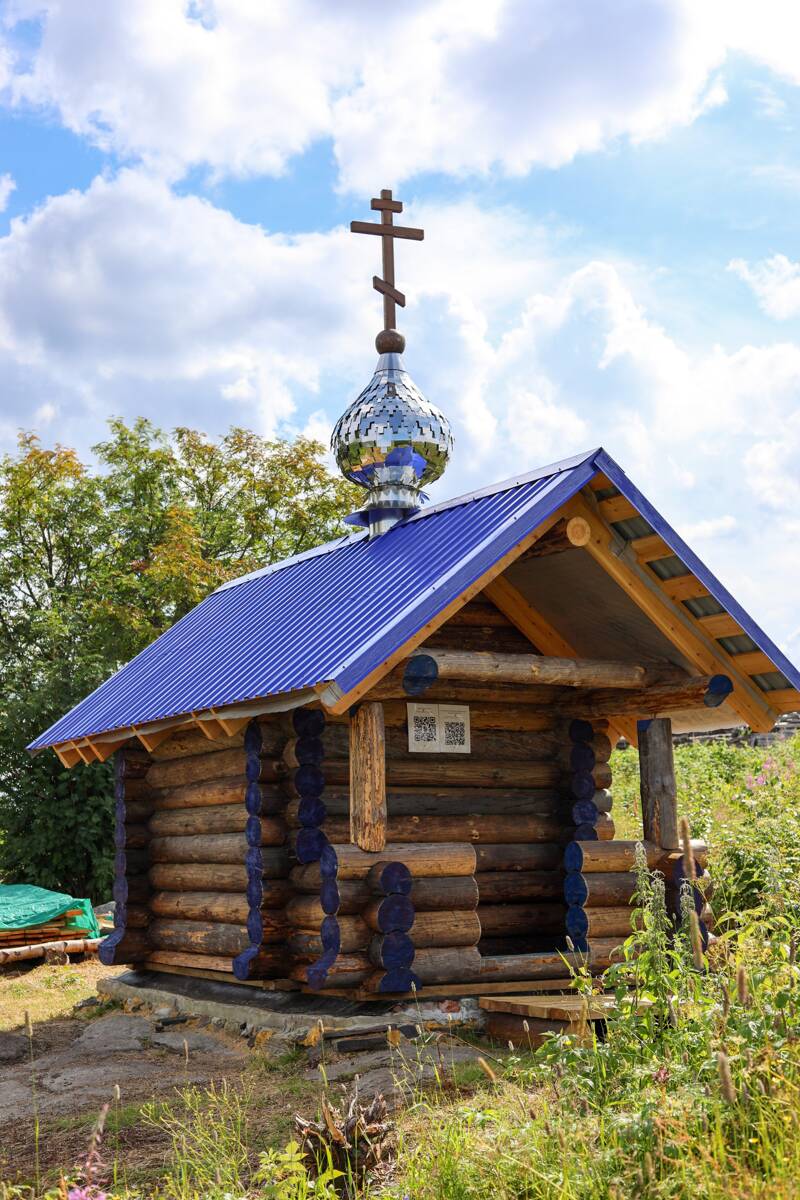 Часовня Спаса Нерукотворного Образа, Пебозеро, урочище (Беломорский район, Республика Карелия). фасады