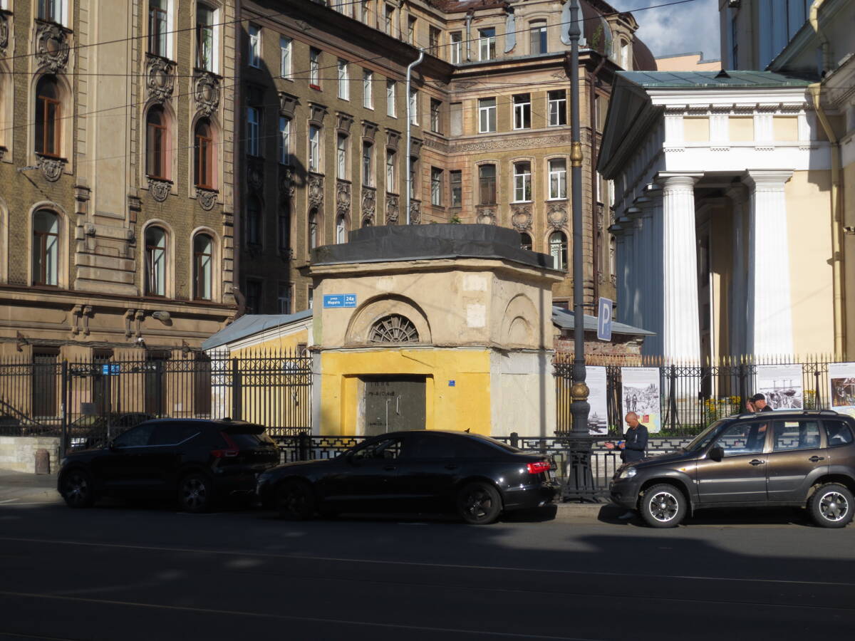 Часовня Преображения Господня при единоверческой церкви (северная), Центральный район (Санкт-Петербург, г. Санкт-Петербург). фасады