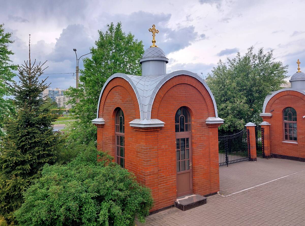 Часовня при церкви Сретения Господня, Калининский район (Санкт-Петербург, г. Санкт-Петербург). фасады