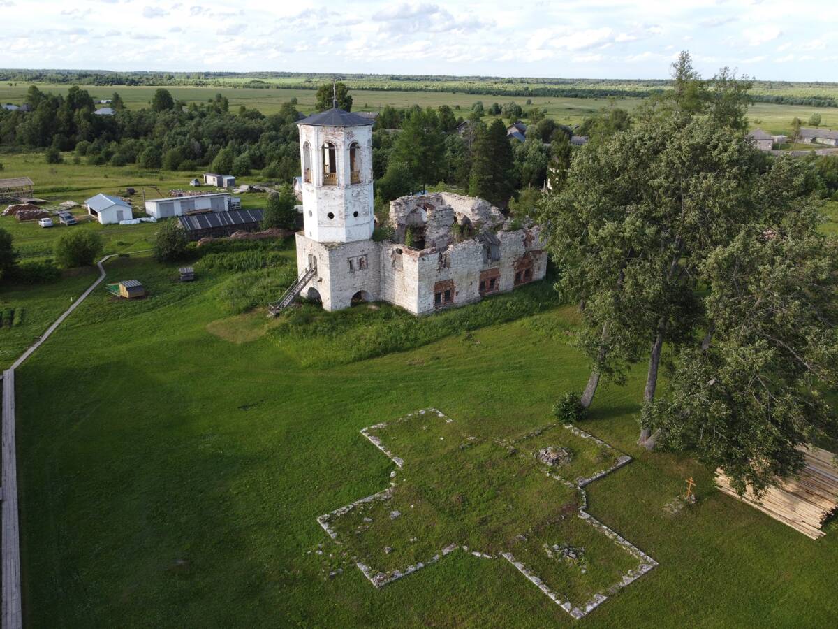 Александро-Ошевенский монастырь. Церковь Покрова Пресвятой Богородицы, Ошевенское (Каргопольский район, Архангельская область). дополнительная информация