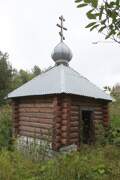 Часовня Георгия Победоносца, Часовня (вид с северо-запада)<br>, Камышево, Белоярский район (Белоярский ГО и ГО Верхнее Дуброво), Свердловская область