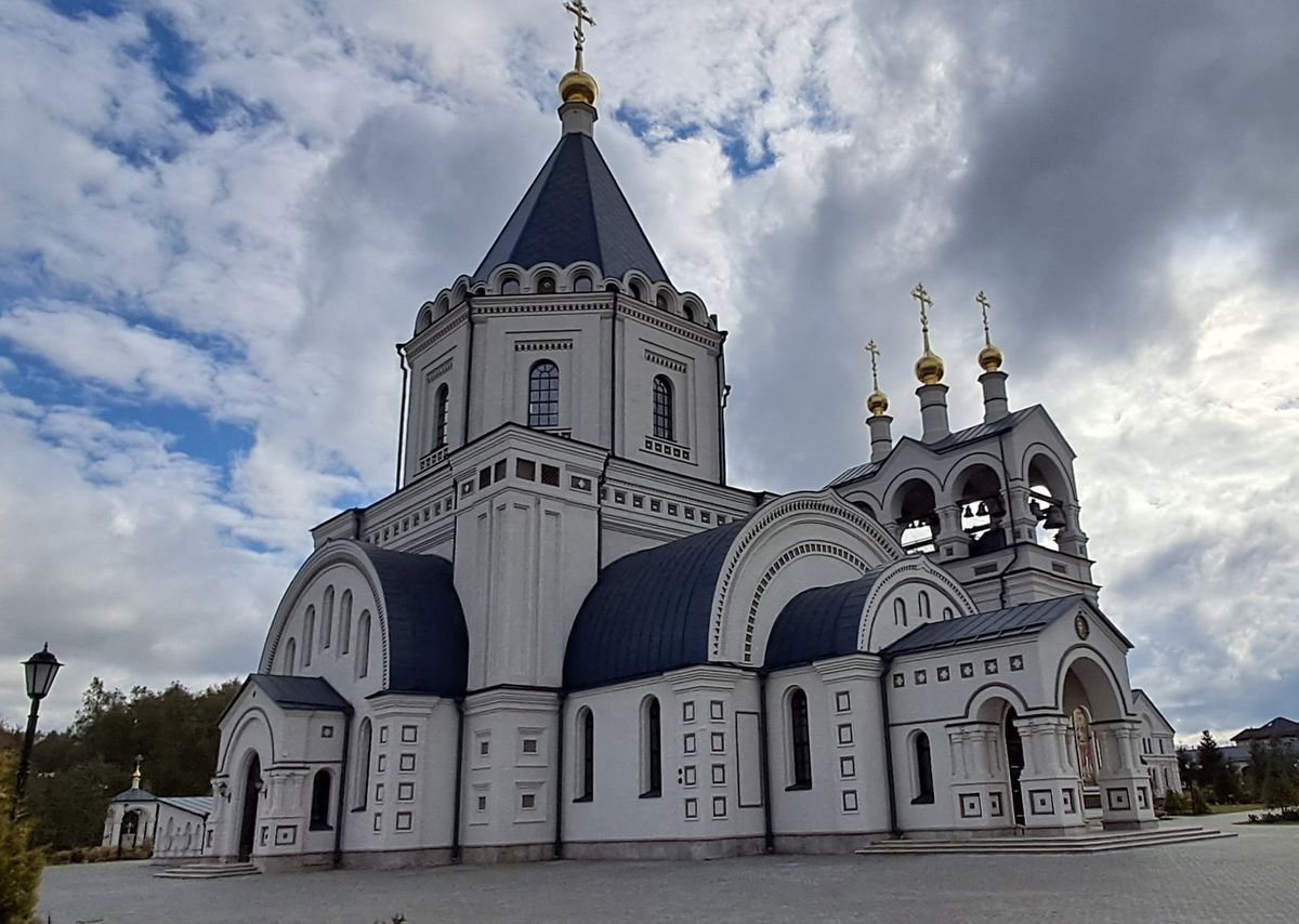 Церковь Михаила Архангела, Акулинино (Домодедовский городской округ, Московская область). фасады, Вид с северо-запада