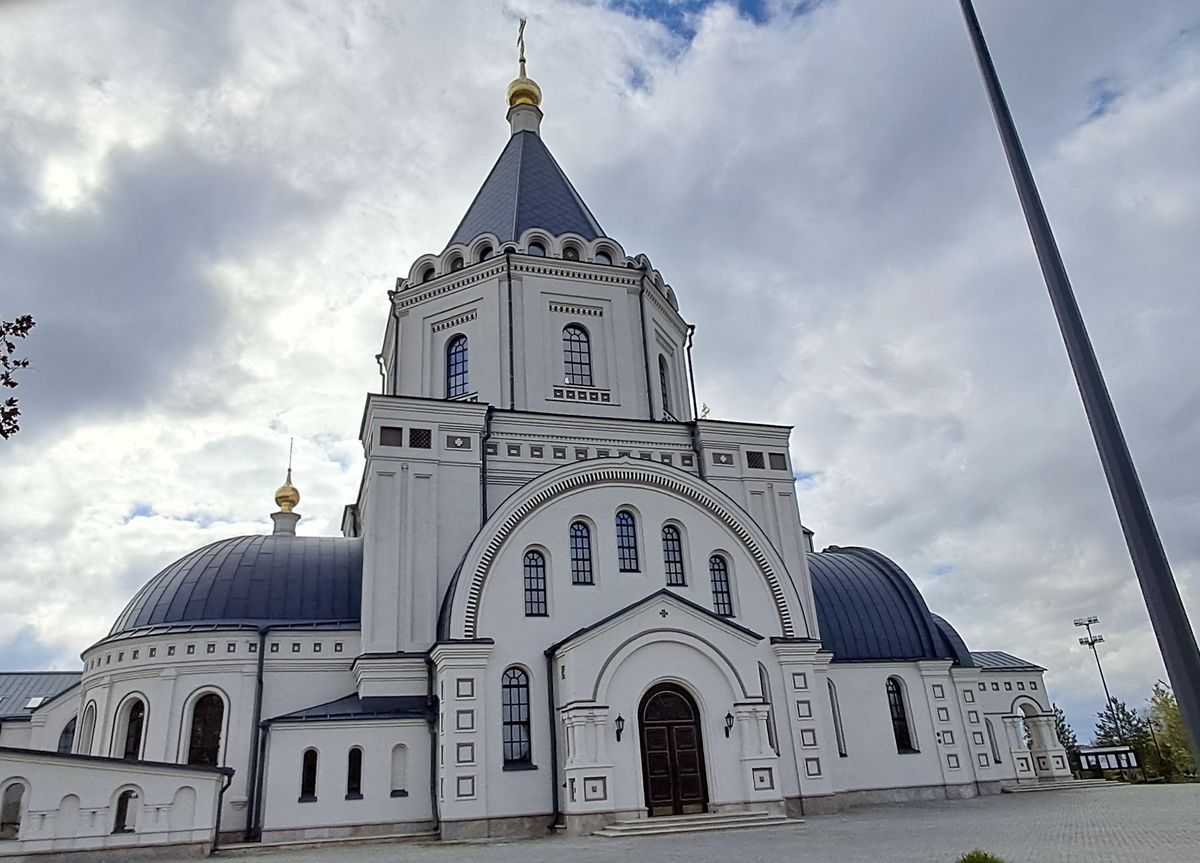 Церковь Михаила Архангела, Акулинино (Домодедовский городской округ, Московская область). фасады, Вид с севера