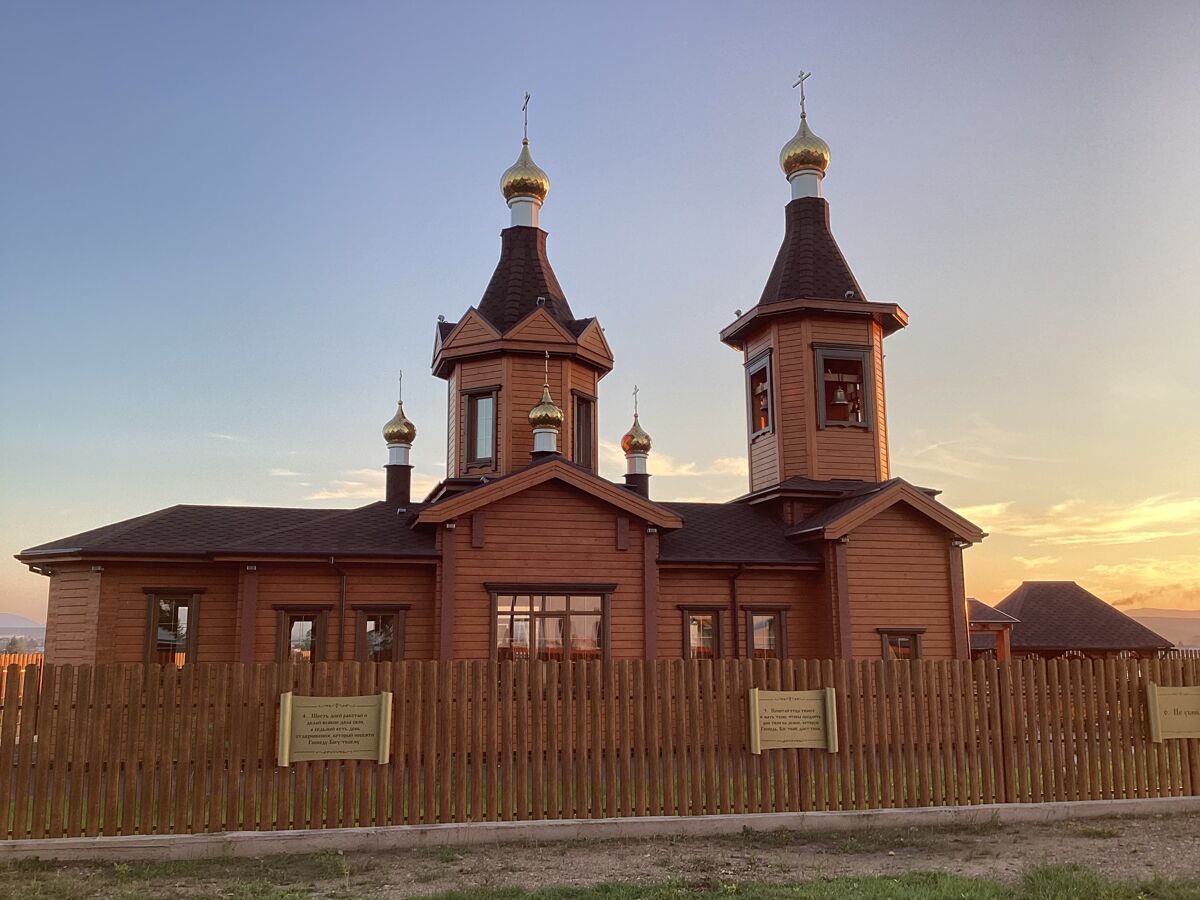 Церковь Петра и Павла, Нижнеудинск (Нижнеудинский район, Иркутская область). фасады, Вид с северо-востока