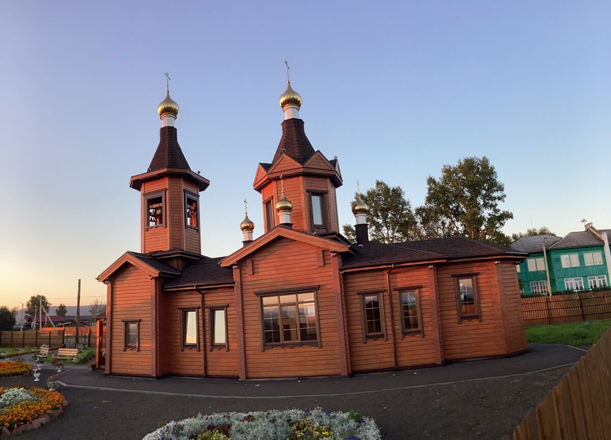 Церковь Петра и Павла, Нижнеудинск (Нижнеудинский район, Иркутская область). фасады, Вид с юго-запада