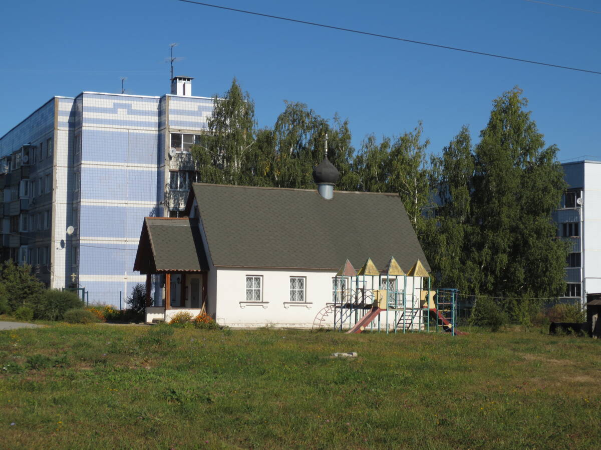 Церковь Спиридона Тримифунтского (временная), Баграмово (Рыбновский район, Рязанская область). фасады