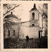 Церковь Богоявления Господня, Фото 1941 г. с аукциона e-bay.de<br>, Отруб, Ржевский район и г. Ржев, Тверская область