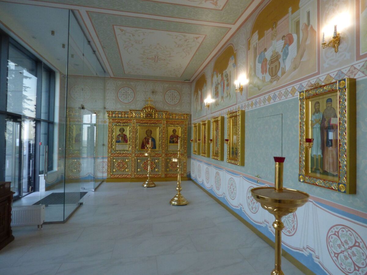 Часовня Георгия Победоносца, Нижегородский район (Нижний Новгород, город, Нижегородская область). интерьер и убранство, Интерьер часовни