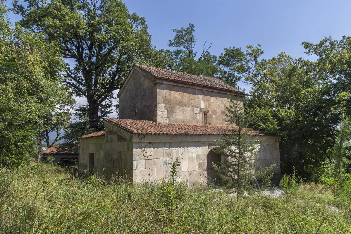 Церковь Георгия Победоносца, Дарквети (Имеретия, Грузия). фасады, вид с юго-запада