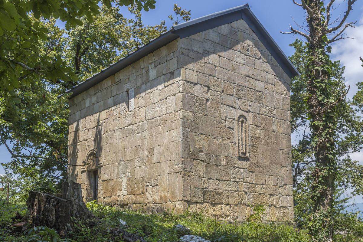 Церковь Троицы Живоначальной, Баджити (Имеретия, Грузия). фасады, вид с юго-востока