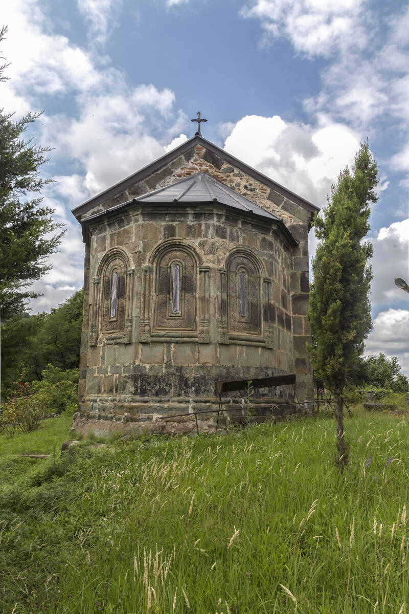 Церковь Рождества Пресвятой Богородицы, Лихаури (Гурия, Грузия). фасады, восточный фасад
