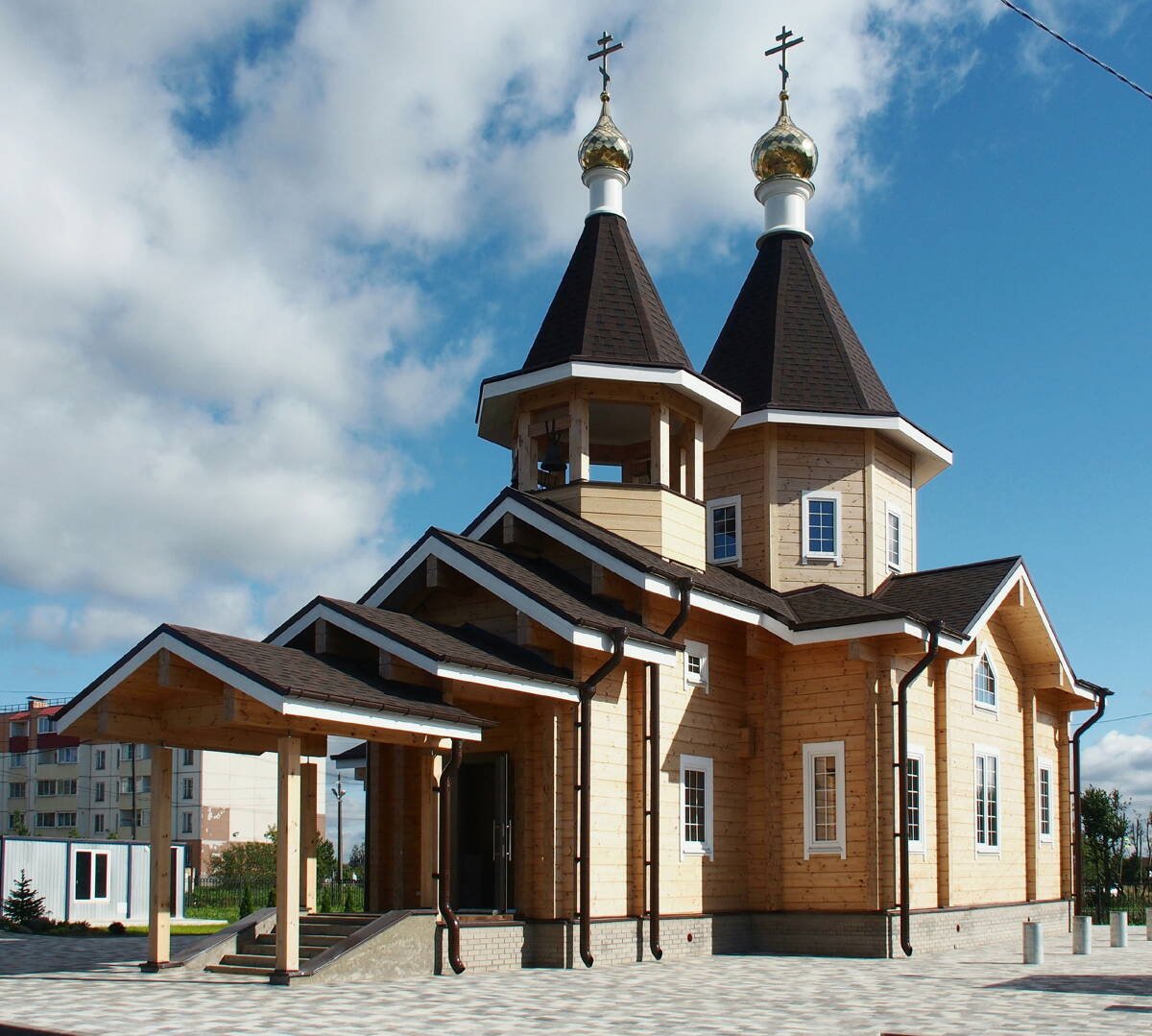 Церковь Входа Господня в Иерусалим, Новый Свет (Гатчинский район, Ленинградская область). фасады