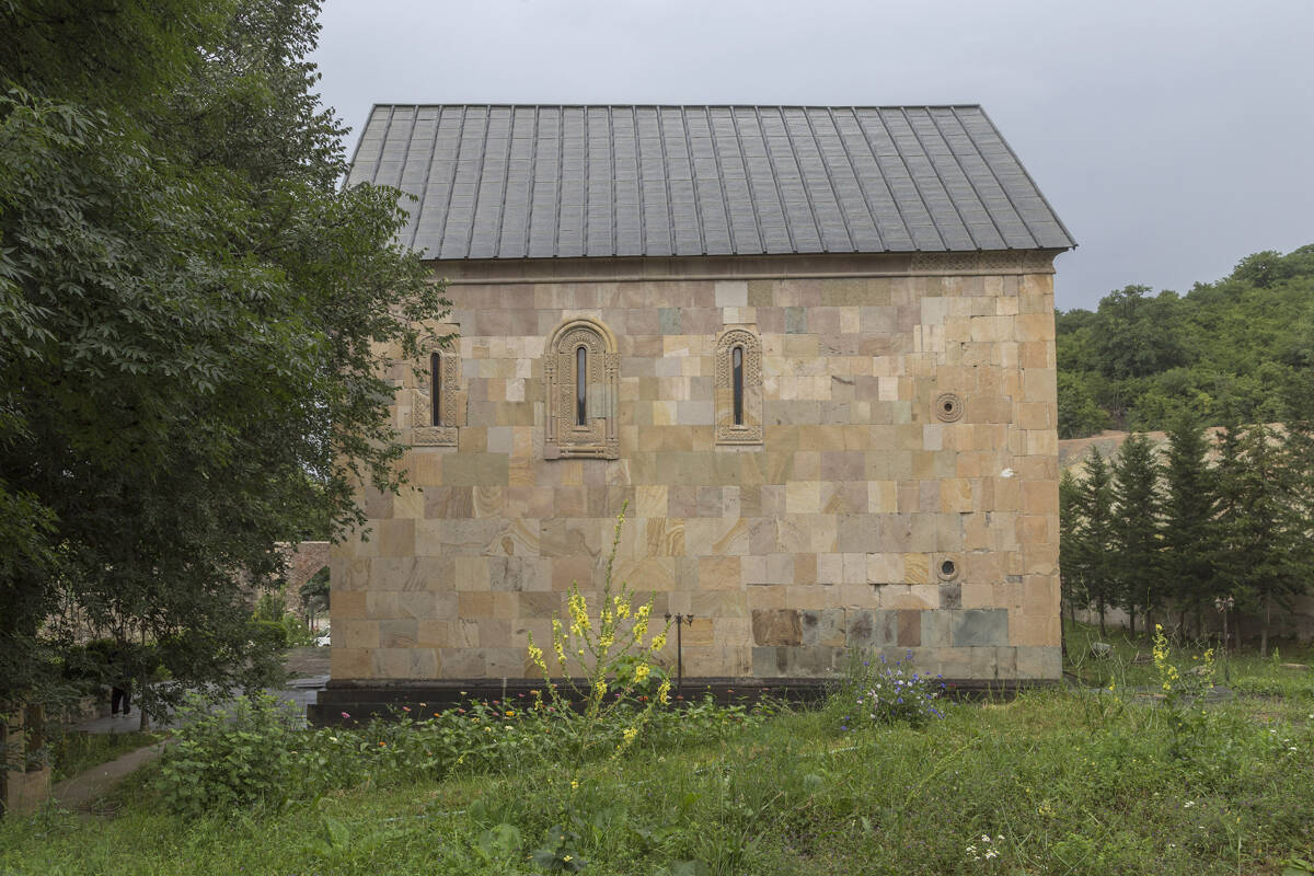 Церковь Троицы Живоначальной, Казрети (Квемо-Картли, Грузия). фасады, южный фасад