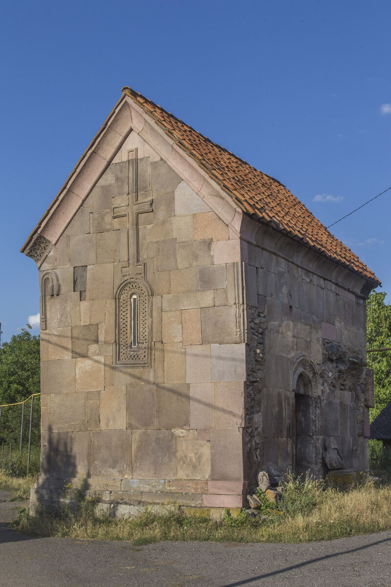 Церковь Георгия Победоносца, Цкордза (Самцхе-Джавахети, Грузия). фасады, вид с юго-запада