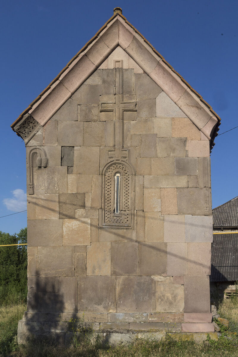 Церковь Георгия Победоносца, Цкордза (Самцхе-Джавахети, Грузия). фасады, западный фасад