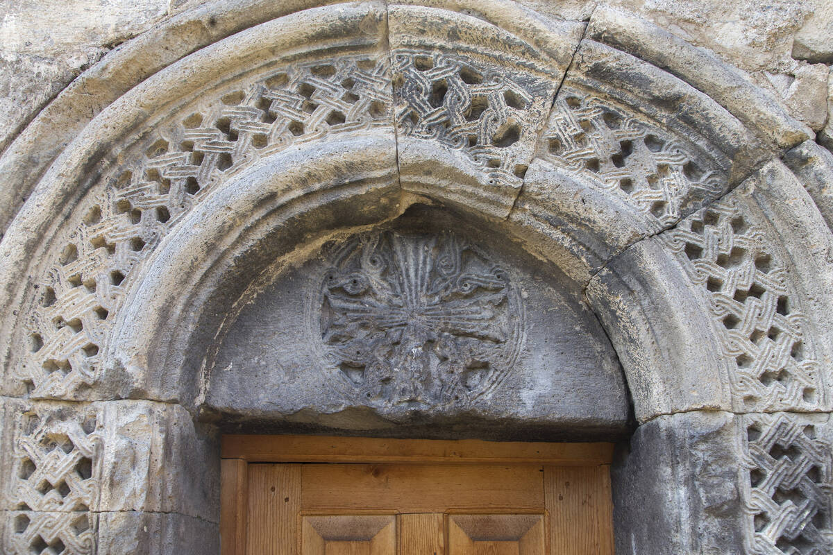Церковь Георгия Победоносца, Цкордза (Самцхе-Джавахети, Грузия). архитектурные детали
