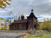Церковь Введения во храм Пресвятой Богородицы, Вид с северо-запада<br>, Стекольный, Хасынский район, Магаданская область