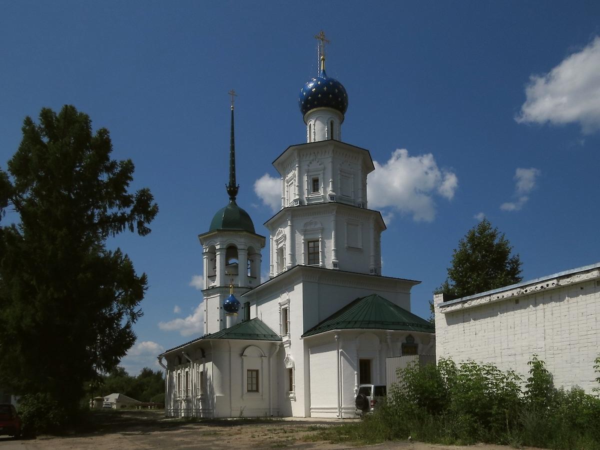 фасады. Церковь Рождества Пресвятой Богородицы (новая), Балахна (Балахнинский район, Нижегородская область)