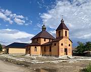 Церковь Луки (Войно-Ясенецкого), Вид с запада, Ташеба, Усть-Абаканский район, Республика Хакасия