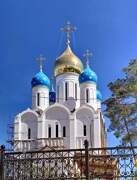 Благовещенский женский монастырь. Собор Благовещения Пресвятой Богородицы (новый), , Астрахань, Астрахань, город, Астраханская область