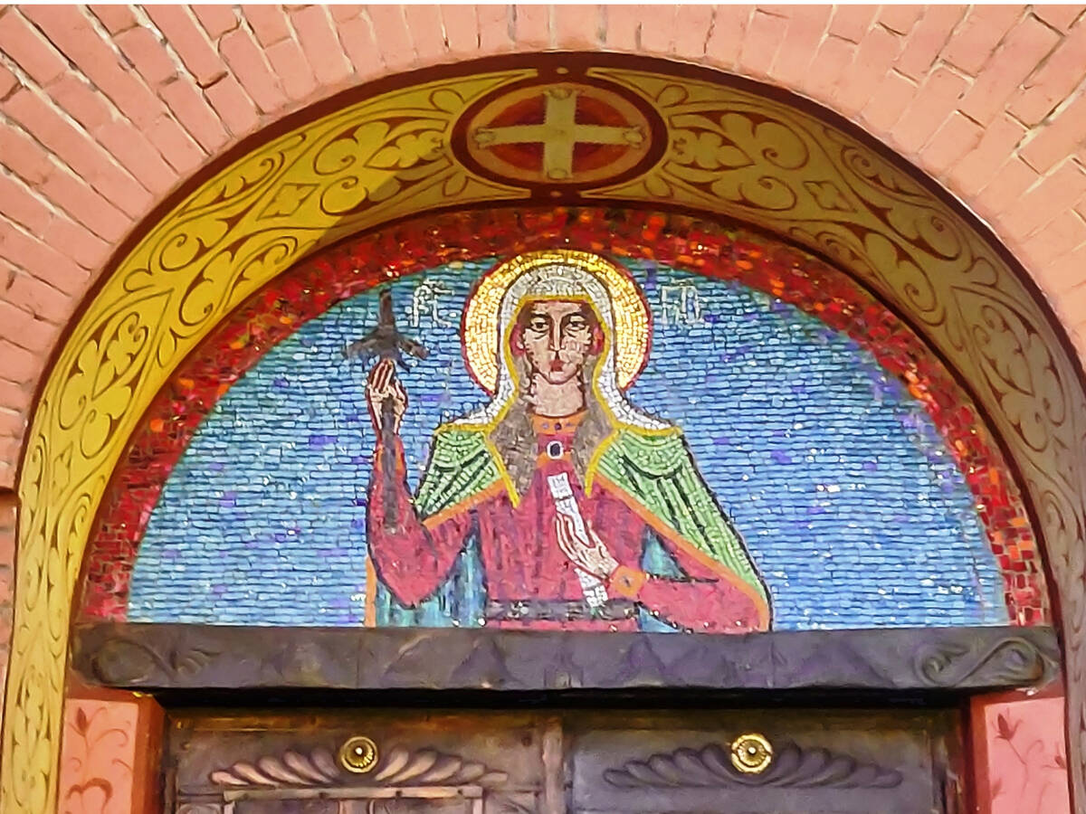 Церковь Нины равноапостольной на Кукийском кладбище, Чугуретский район (Тбилиси, город, Грузия). архитектурные детали