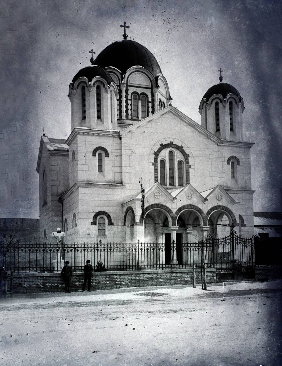 Церковь Введения во храм Пресвятой Богородицы, Герла (Клуж, Румыния). архивная фотография, Фото 1914 г. из приходского архива