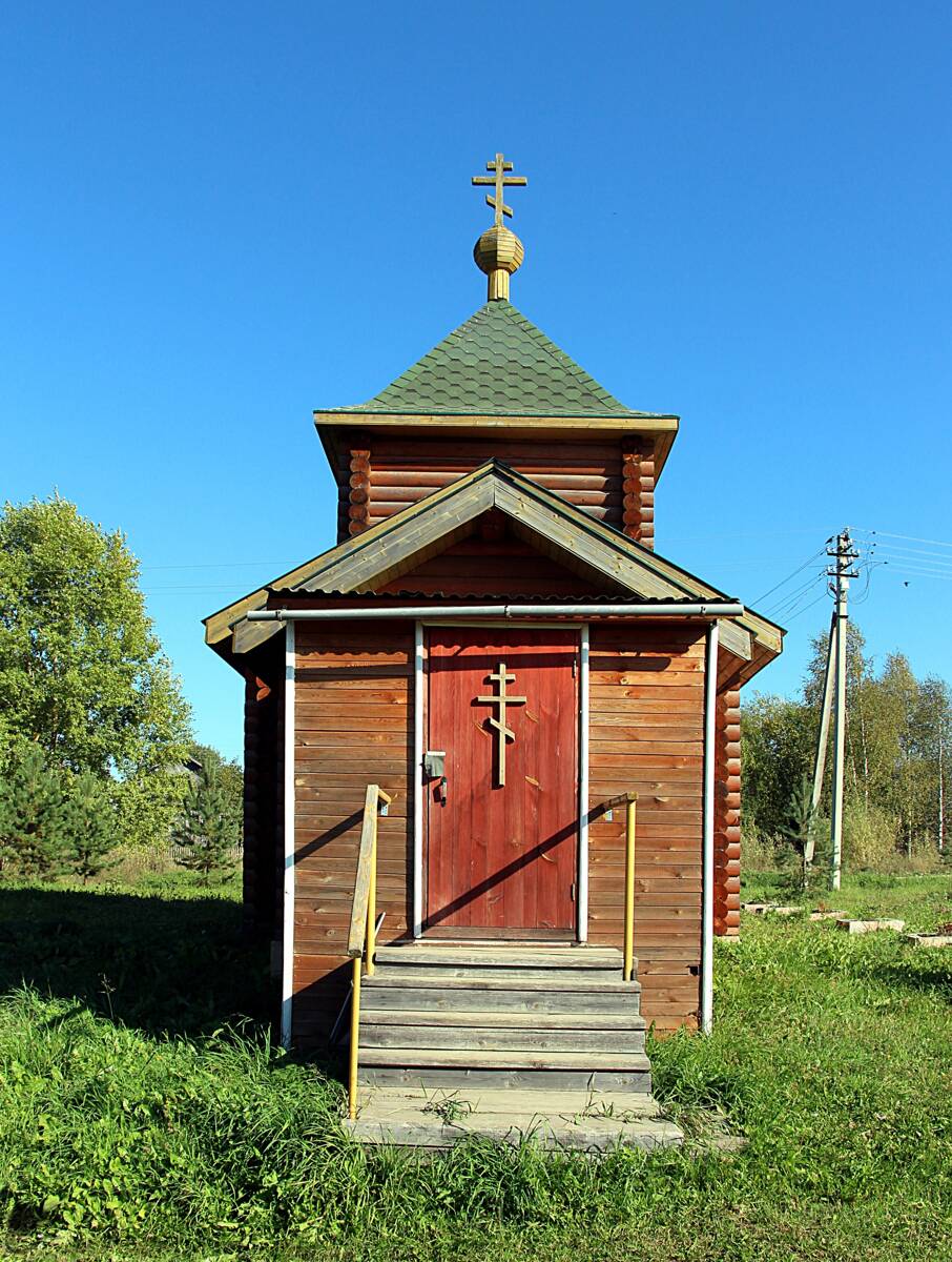 Неизвестная церковь, Великий Двор (Тотемский район, Вологодская область). фасады