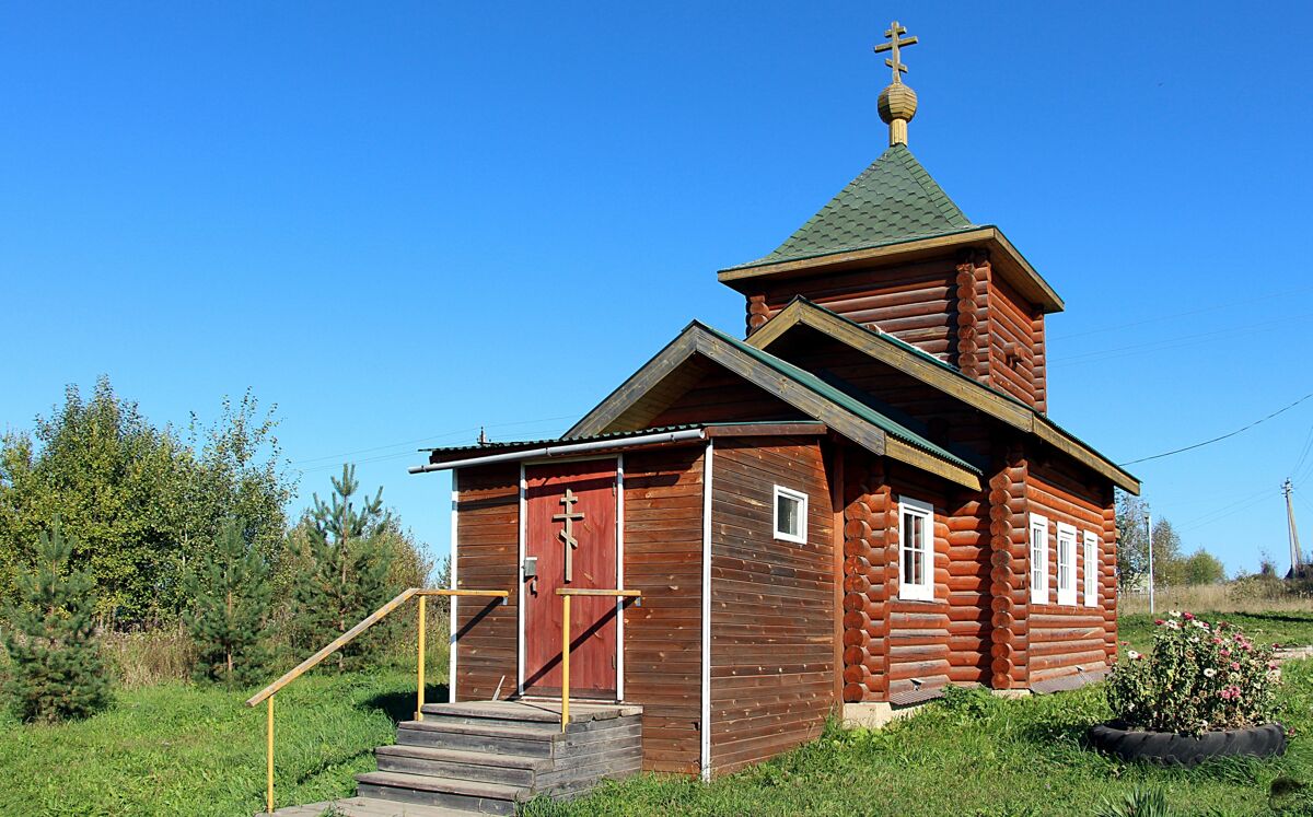 Неизвестная церковь, Великий Двор (Тотемский район, Вологодская область). фасады