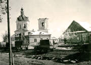 Церковь Воздвижения Креста Господня, Фото 1942 г. с аукциона e-bay.de<br>, Жирятино, Жирятинский район, Брянская область