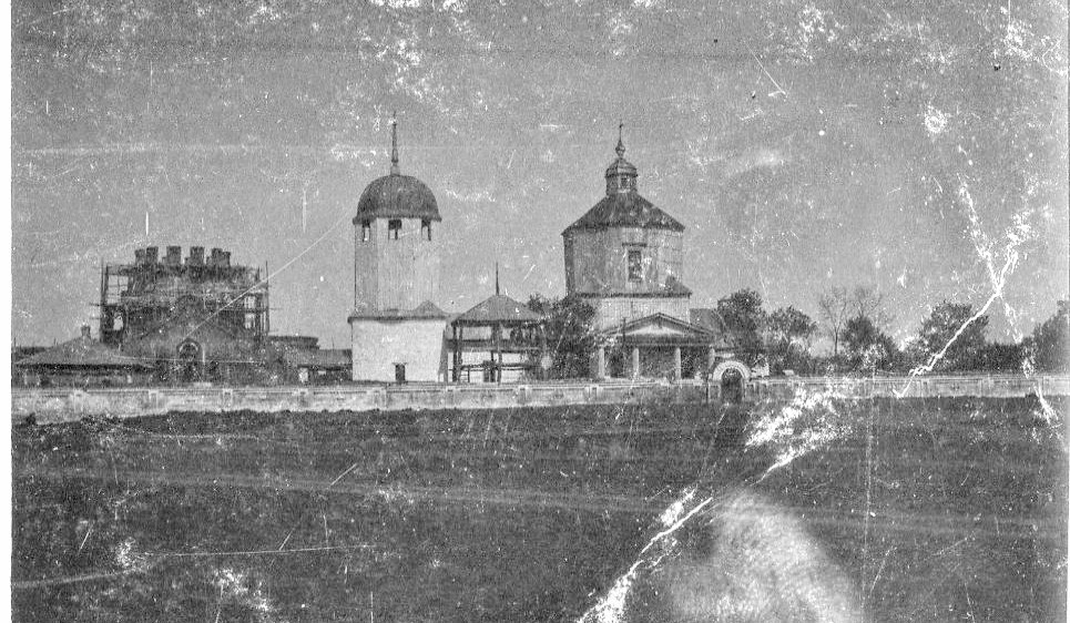 Начало ХХ в. Госкаталог 4853011. Острогожский историко-художественный музей, архивная фотография. Церковь Богоявления Господня, Сторожевое 1-е (Острогожский район, Воронежская область)