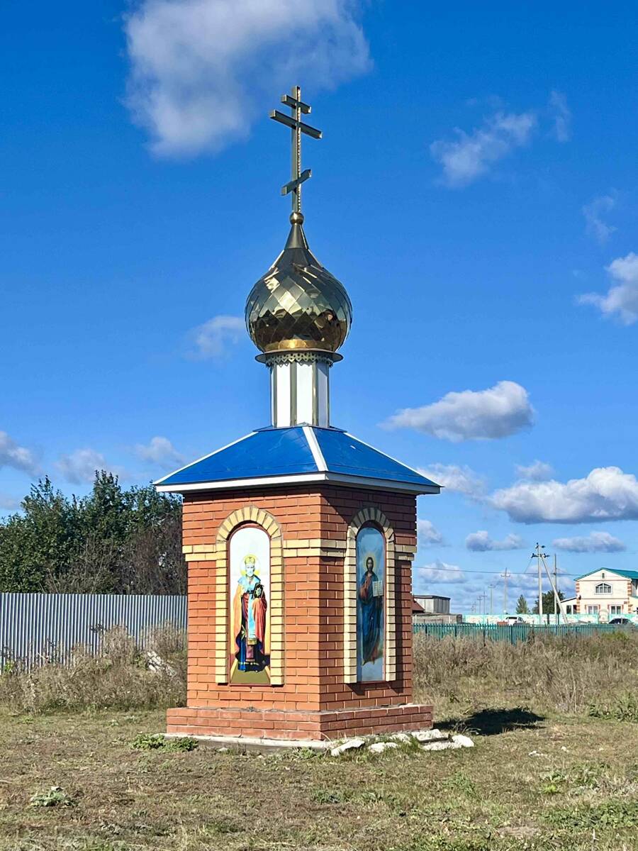 Неизвестная часовня, Татарский Саплык (Дрожжановский район, Республика Татарстан). фасады