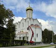 Церковь Кирилла и Мефодия при Кубанском университете, Вид с юго-востока<br>, Краснодар, Краснодар, город, Краснодарский край