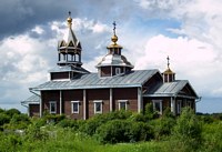 Церковь Преображения Господня (новая), , Молодильно, Хвойнинский район, Новгородская область