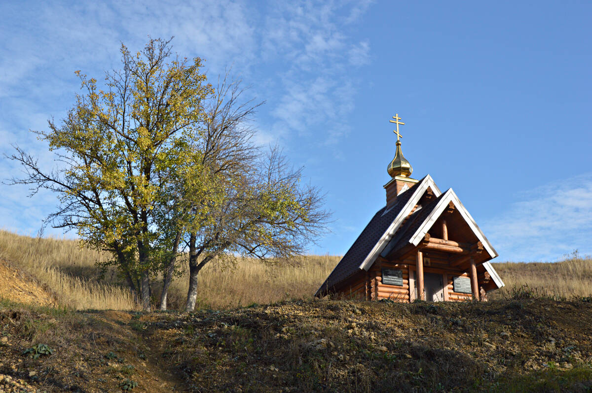 Часовня Сергия Радонежского, Казинка (Елецкий район и г. Елец, Липецкая область). художественные фотографии