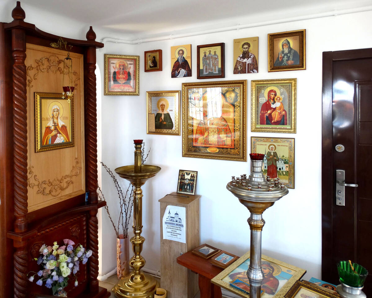 Церковь Татианы Римской, Волжский (Волжский, город, Волгоградская область). интерьер и убранство