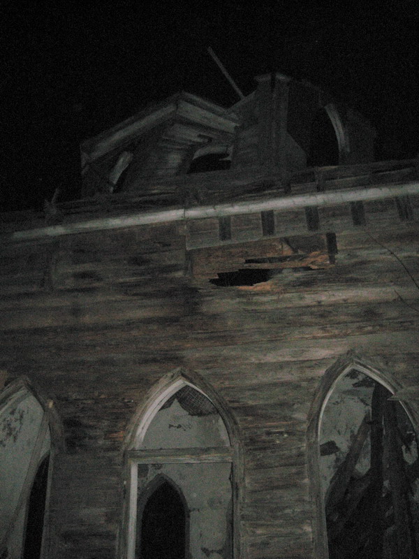 Церковь Троицы Живоначальной (старая), Полдеревка (Выкса, ГО, Нижегородская область). архитектурные детали, Основной объём