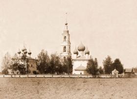 Бор. Храмовый комплекс Борского прихода. Церкви Николая Чудотворца и Воскресения Христова