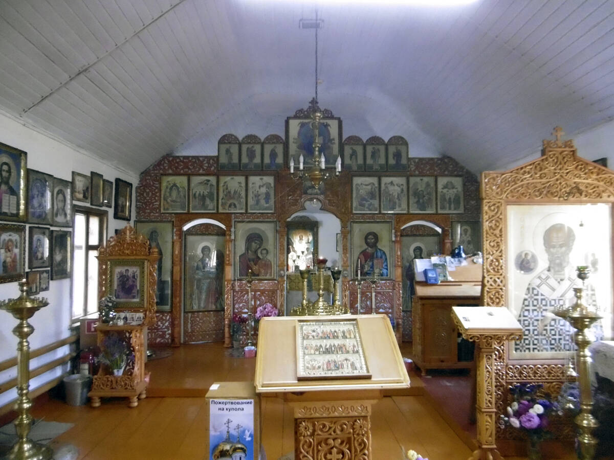 Церковь Николая Чудотворца, Виловатово (Горномарийский район, Республика Марий Эл). интерьер и убранство, Иконостас церкви