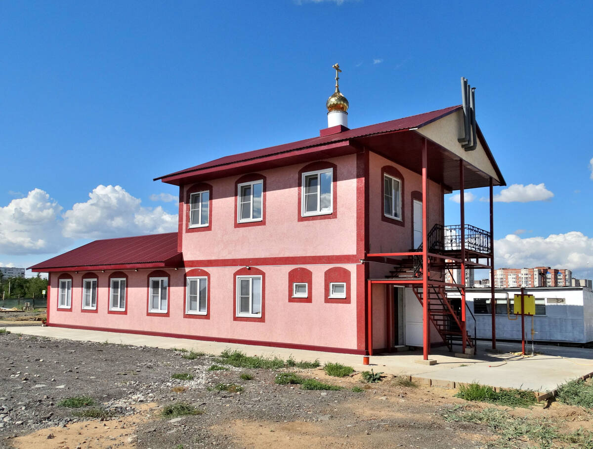 Церковь Георгия Победоносца (временная), Волжский (Волжский, город, Волгоградская область). фасады