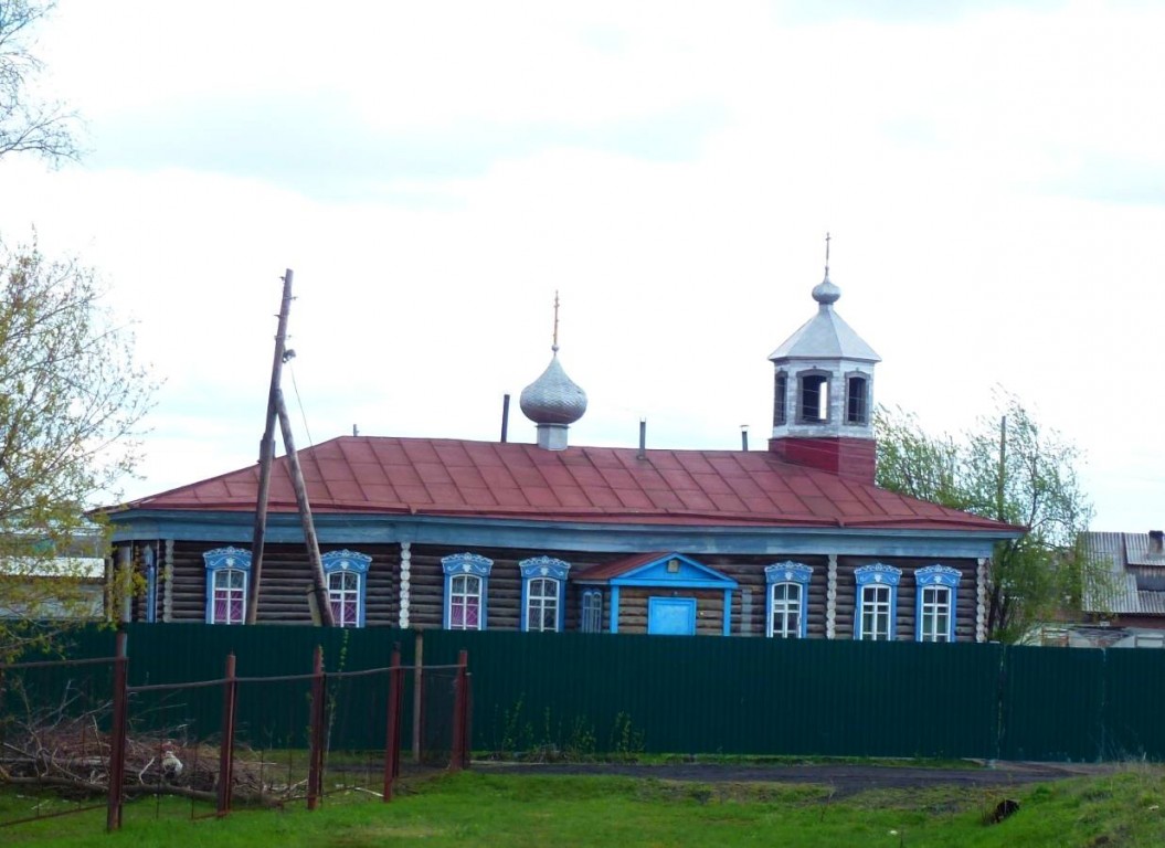 Церковь Илии Пророка (временная), Верх-Ирмень (Ордынский район, Новосибирская область). фасады