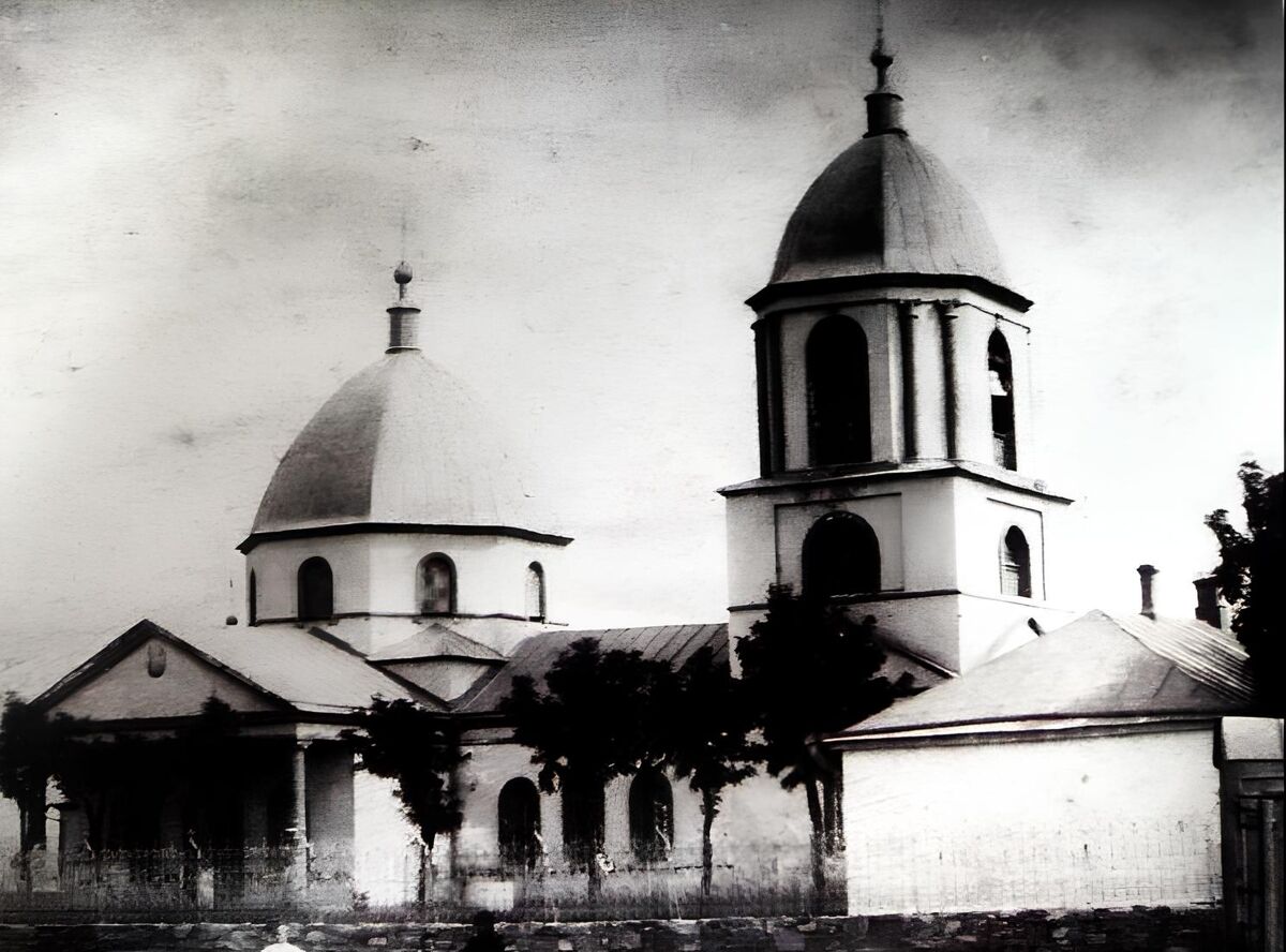 Церковь Николая Чудотворца, Белозёрка (Николаевский район, Украина, Николаевская область). архивная фотография, Фото 1912 г. из приходского архива
