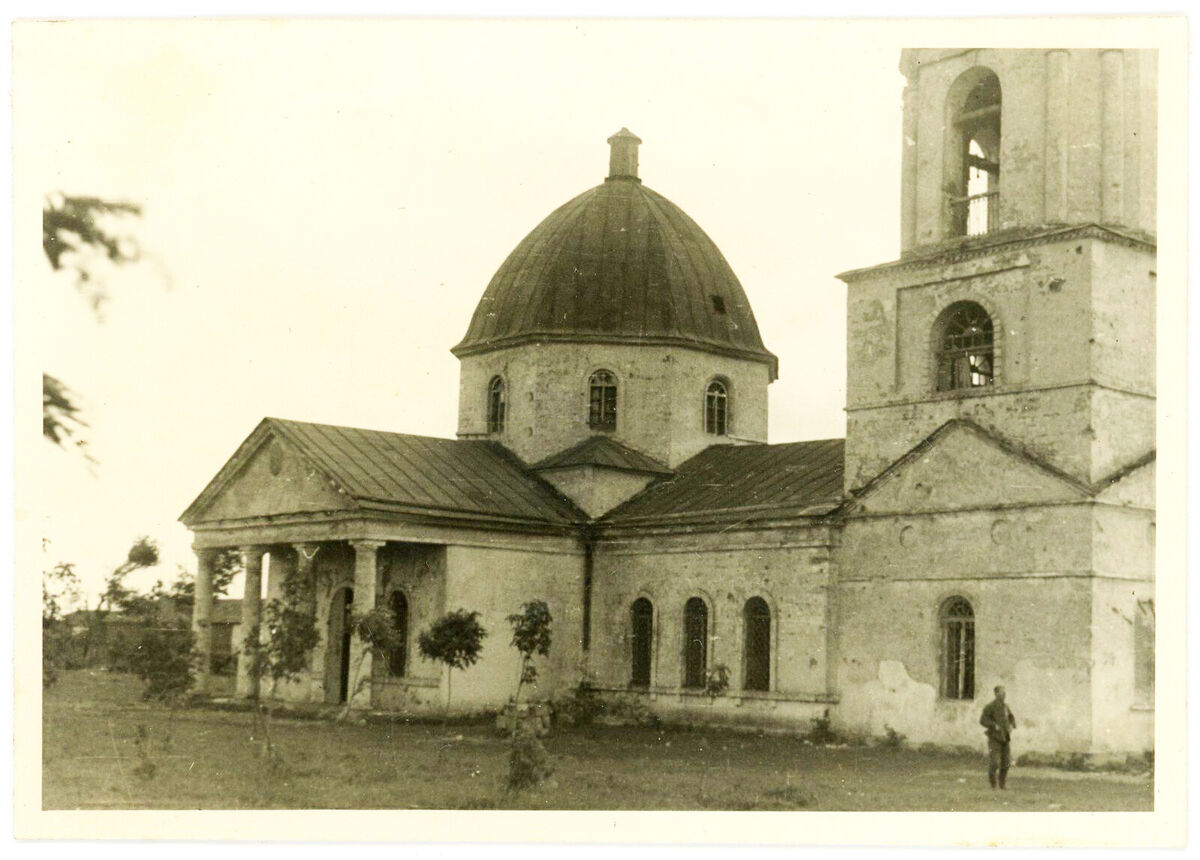 Церковь Николая Чудотворца, Белозёрка (Николаевский район, Украина, Николаевская область). архивная фотография, Фото 1941 г. с аукциона e-bay.de