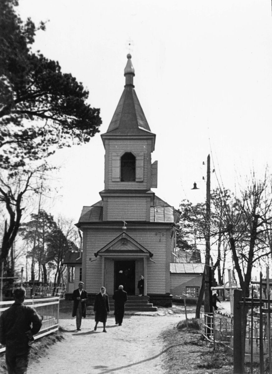 Церковь Николая Чудотворца на Смолянском кладбище, Житомир (Житомирский район, Украина, Житомирская область). архивная фотография, Фото 1960-ых годов из частного архива
