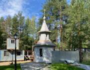 Неизвестная часовня при церкви в Комарове, В период строительства<br>, Санкт-Петербург, Санкт-Петербург, Курортный район, г. Санкт-Петербург