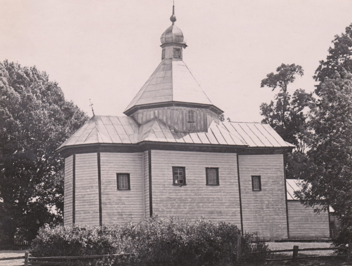 Церковь Михаила Архангела, Тростянец (Ровенский район, Украина, Ровненская область). архивная фотография, Фото первой трети ХХ века