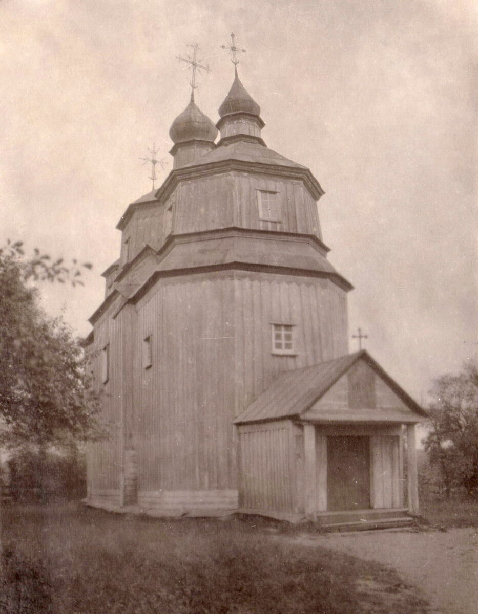 Церковь Димитрия Солунского, Каменка (Житомирский район, Украина, Житомирская область). архивная фотография, Фото первой трети ХХ века