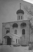 Островоезерский Троицкий монастырь. Собор Троицы Живоначальной (старый), Общий вид с юго-запада<br>, Ворсма, Павловский район, Нижегородская область