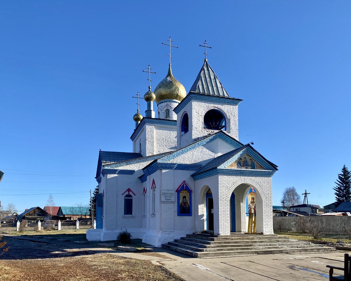 Церковь Михаила Архангела, Нижний Ингаш (Нижнеингашский район, Красноярский край). фасады, Вид с СЗ