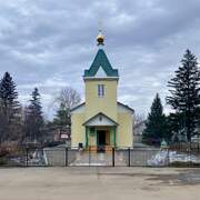 Церковь Николая Чудотворца, Вид с Красноармейского переулка <br>, Ирбейское, Ирбейский район, Красноярский край