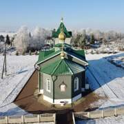 Церковь Преображения Господня, Вид с востока<br>, Красный Маяк, Канский район и г. Канск, Красноярский край